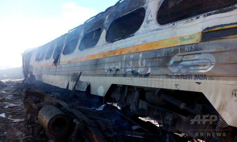 イランで列車同士が衝突、44人死亡