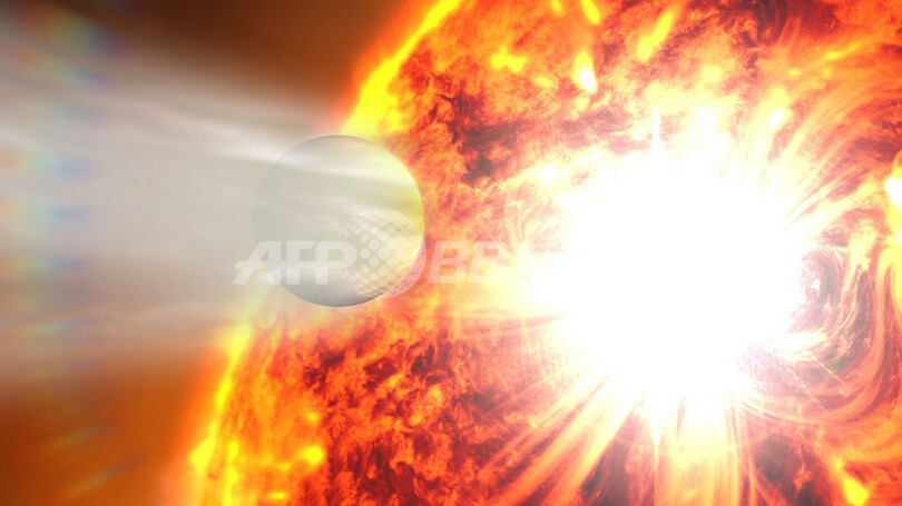 恒星の大爆発で蒸発する惑星「HD 189733b」 写真1枚 国際ニュース：AFPBB News