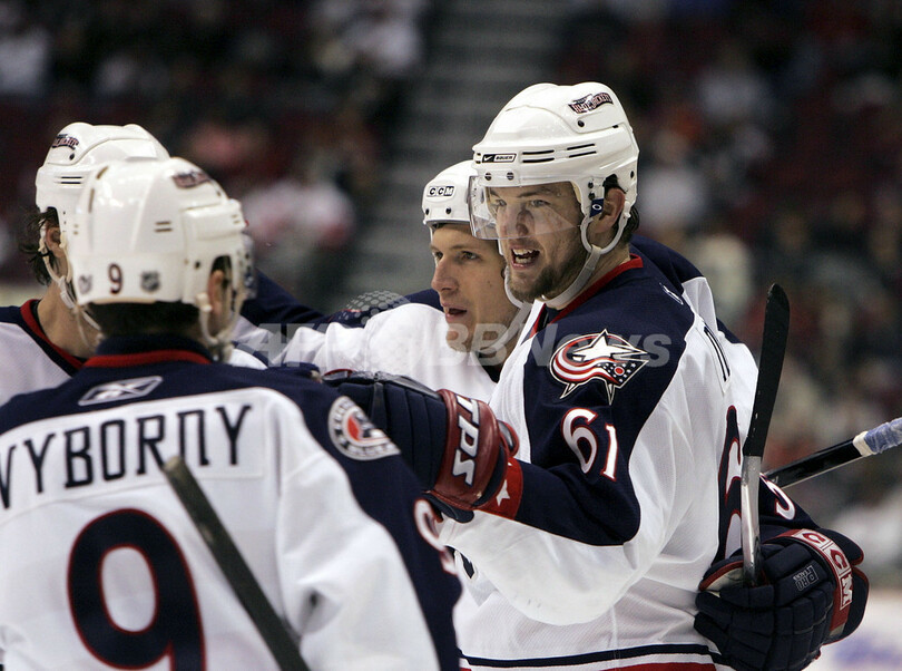 ＜06-07NHL＞ブルージャケッツ ナッシュの活躍でコヨーテスとの接戦を制す - 米国