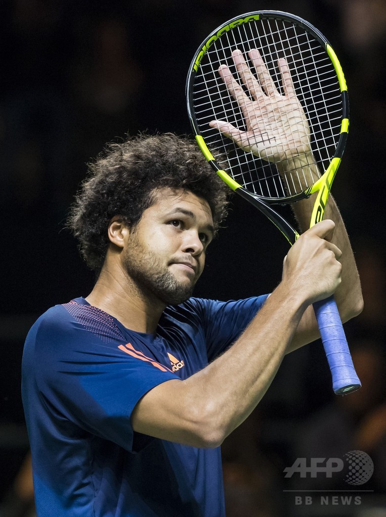 ツォンガがキャリア400勝に到達、ゴフィンとの決勝へ ABNアムロ