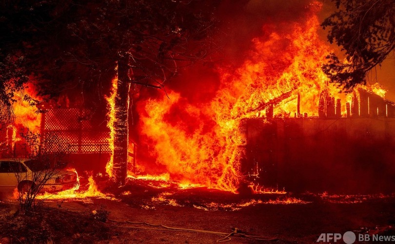 米カリフォルニア州山火事 歴史ある小さな町がほぼ焼失 写真18枚 国際ニュース Afpbb News