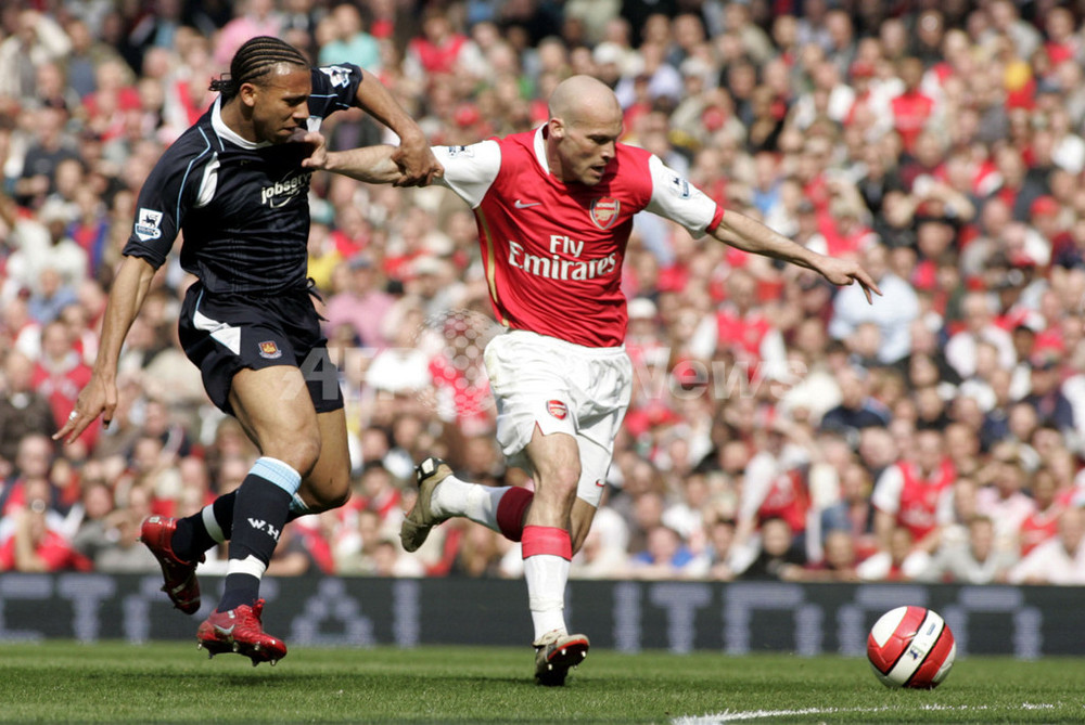 サッカー プレミアリーグ＞アーセナル ウェストハムに敗れ3連敗 - 英国