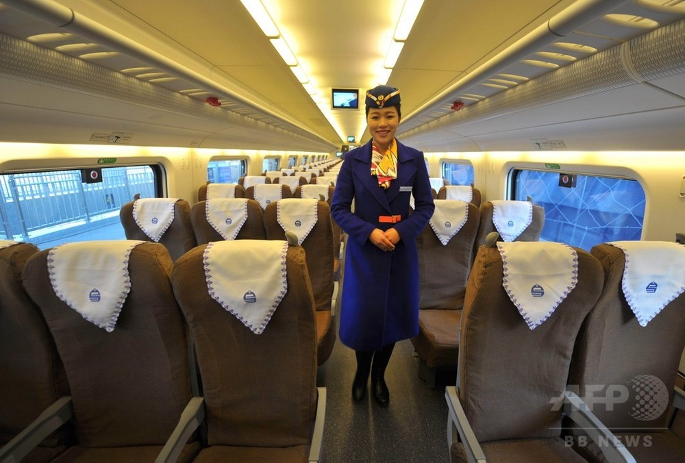 中国北西部初の高速鉄道「蘭新線第二複線」、全線で開業 写真6枚 国際ニュース:AFPBB News