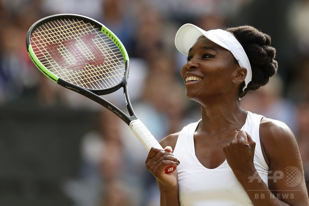 熟練ヴィーナス、37歳で9度目のウィンブルドン決勝進出 写真14枚 国際
