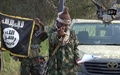 イスラム過激派組織「ボコ・ハラム（Boko Haram）」が公開した動画に写る同組織指導者のアブバカル・シェカウ（Abubakar Shekau）容疑者（2014年10月2日入手）。(c)AFP/BOKO HARAM