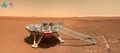 中国の火星探査車「祝融」が撮影した着陸機。国家航天局（CNSA）提供（撮影日不明、2021年6月11日公開）。(c)AFP PHOTO / CNSA