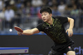 中国・天津市で行われた中国全国運動会で男子単の金メダルを獲得した馬龍選手（2017年9月6日撮影、資料写真）。(c)CNS/武俊傑