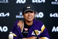 全豪オープンテニス、女子シングルス準決勝後の記者会見に臨む大坂なおみ（2021年2月18日撮影）。(c)AFP PHOTO /ROB PREZIOSO/ TENNIS AUSTRALIA