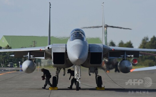 航空自衛隊千歳基地のF15J戦闘機「イーグル」 写真24枚 国際ニュース：AFPBB News