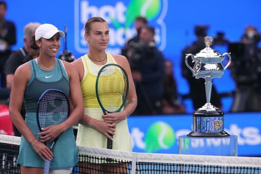 キーズがグランドスラム初優勝 サバレンカは3連覇ならず 全豪OP 写真12