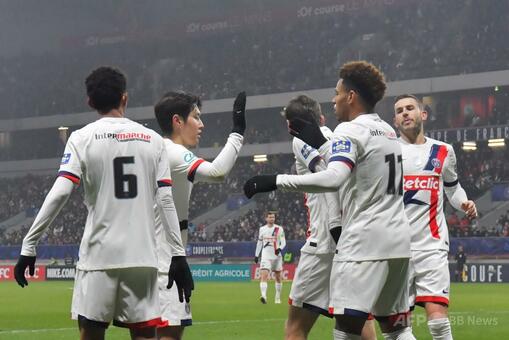 PSGがフランス杯8強、リールは2部クラブに屈す 写真5枚 国際ニュース