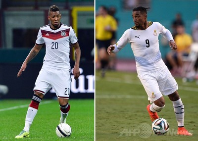 W杯という大舞台で再び対戦するボアテング兄弟 写真1枚 国際