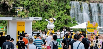 ドローンで出前配達 深センで「低空産業」が急成長