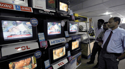 LTTE議長とされる遺体をテレビで公開、スリランカ