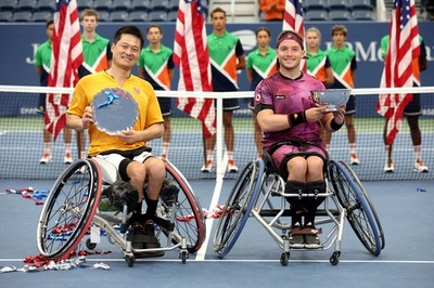 国枝は年間GS達成ならず、上地も準優勝 全米OP 