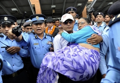 マイナリさん、ネパールに帰国