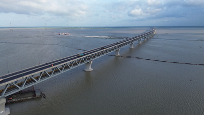 中国企業が建設したバングラデシュの「夢の橋」