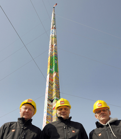 世界一のレゴ・タワーに挑戦、那須ハイランドパーク