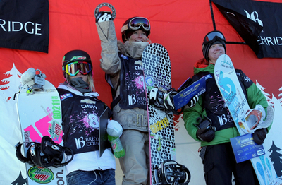 ブレイラー 全米スノーボードGP第1戦女子ハーフパイプで優勝