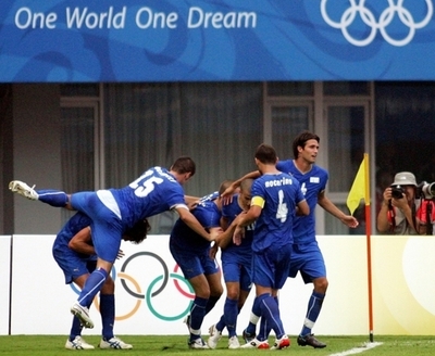 男子イタリア 初戦でホンジュラスに快勝