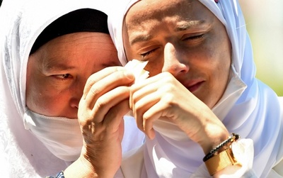 スレブレニツァの虐殺から25年、ボスニア・ヘルツェゴビナ