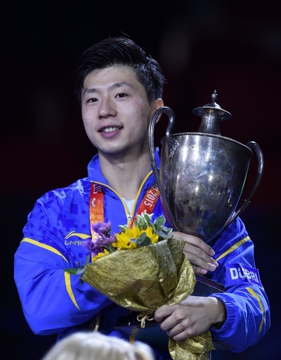 馬龍が男子シングルス初優勝、世界卓球