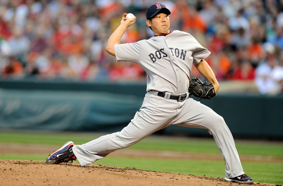 松坂 7失点、シーズン初登板を勝利で飾れず