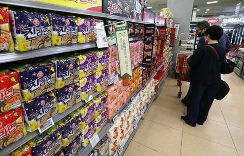ソウル市内の大型スーパー(c)news1