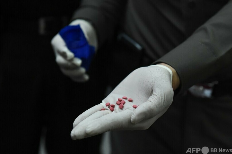 タイ警察、12億円相当の違法薬物押収 過去最大規模
