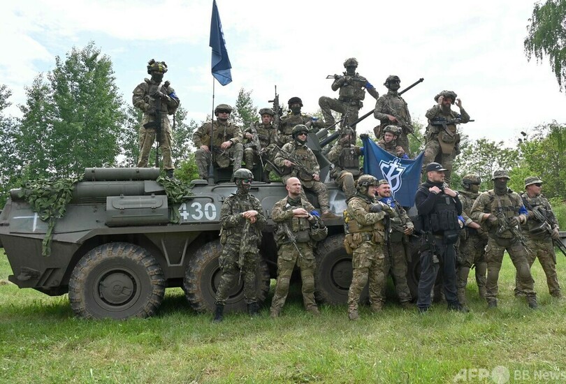 ロシア人義勇軍組織、越境作戦に「成功」