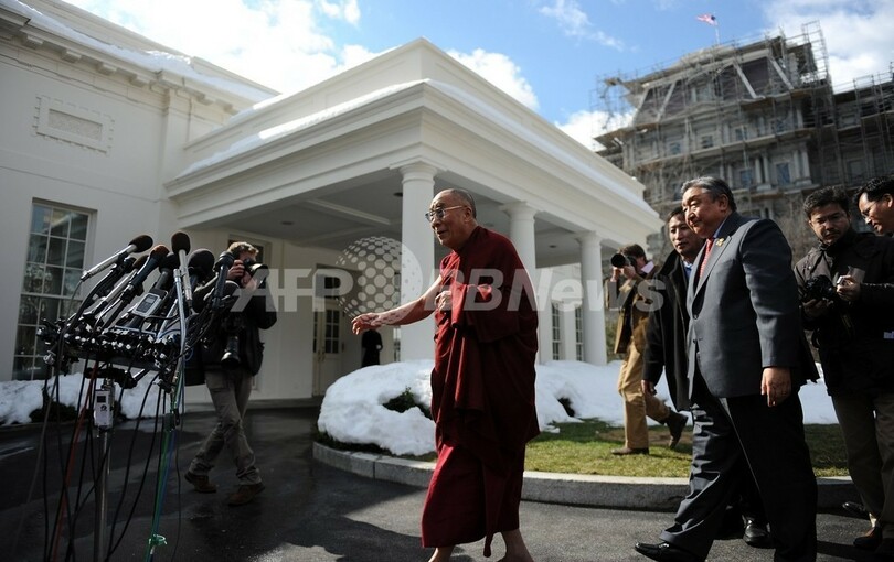 オバマ米大統領 ダライ ラマ14世とホワイトハウスで会談 写真2枚 国際ニュース Afpbb News