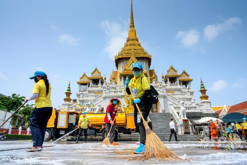 タイで新型コロナ感染急増、600人近くに 東南アジアでも大規模流行の懸念