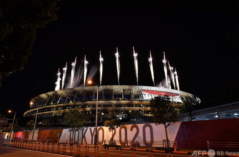東京五輪の閉会式始まる、17日間の大会に幕