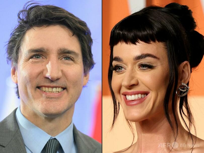 ケイティ・ペリーさんが写真投稿、カナダ・トルドー前首相との交際を公表 