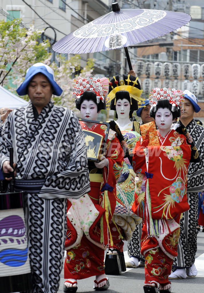 吉原遊郭・おいらん・花魁遊女の変身やコスプレにまげ部分日本髪成人式和楽器バンド - その他