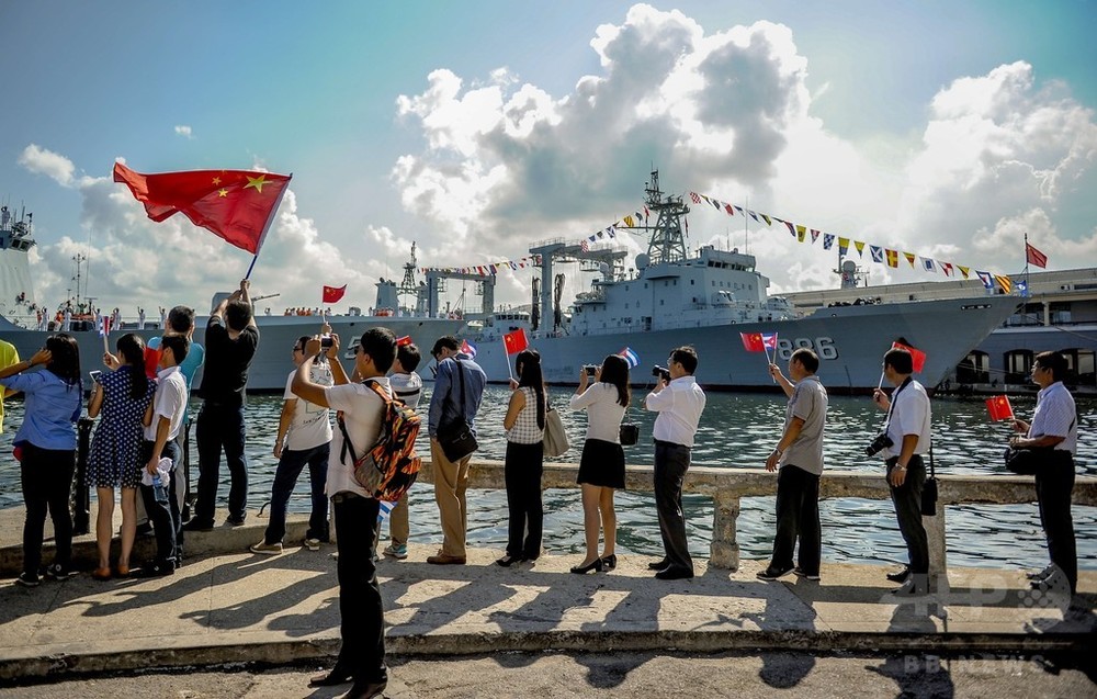 中国海軍艦艇がハバナ入港、初のキューバ訪問 写真11枚 国際