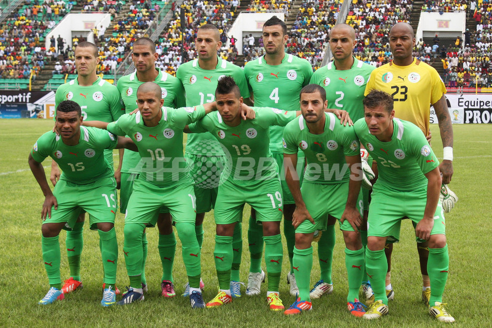 W杯出場国紹介】アルジェリア代表 写真1枚 国際ニュース：AFPBB News