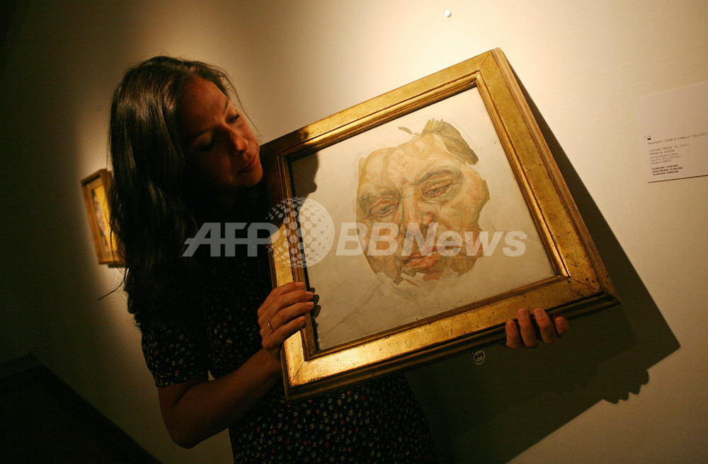 ルシアン・フロイド Lucian Freud works on paper ルシアン・フロイド 作品集 - 古本