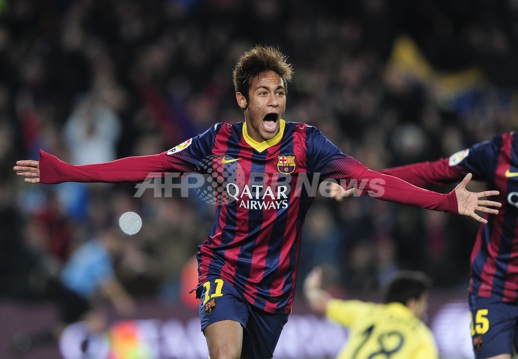ネイマールが2得点、バルセロナがビジャレアル下す 写真10枚