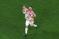 サッカーW杯カタール大会、3位決定戦、クロアチア対モロッコ。勝利を喜ぶクロアチアのマテオ・コバチッチ（2022年12月17日撮影）。(c)Giuseppe CACACE/ AFP