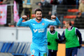 12-13フランス・リーグ1は10日、第24節の試合が各地で行われ、オリンピック・マルセイユ（Olympique de Marseille）はエヴィアン・トノン・ガイヤールFC（Evian Thonon Gaillard FC）と1-1で引き分けた。

後半5分に先制点を挙げて喜ぶオリンピック・マルセイユのアンドレ・ピエール・ジニャック（Andre-Pierre Gignac、2013年2月10日撮影）。(c)AFP/JEAN-PIERRE CLATOT