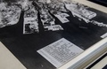 米首都ワシントンのスティムソン・センターが所蔵する、1945年8月6日の広島への原爆投下から数日後に撮影された被爆地の空撮写真。米軍によって撮影され、当時の政府高官らに公開された。同センターが所蔵する原爆関連写真は近く広島平和記念資料館に寄贈される予定（2016年5月16日撮影）。(c)AFP/Nicholas Kamm