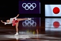 平昌冬季五輪、フィギュアスケートのエキシビションに臨む宮原知子（2018年2月25日撮影）。(c)AFP/Mladen ANTONOV
