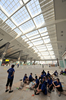 中国の北京（Beijing）にある高速鉄道の駅構内（2008年7月22日撮影）。(c)AFP/TEH Eng Koon
