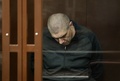 ロシア・ロストフナドヌーの裁判所に出廷したウクライナ兵アントン・チェレドニク被告（2023年11月8日撮影）。(c)AFP