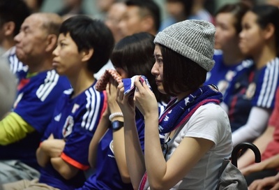 なでしこW杯連覇ならず、PV会場でサポーター涙