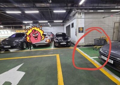 韓国・失われたマナー…スーパー駐車場でカート放置、注意すると暴言