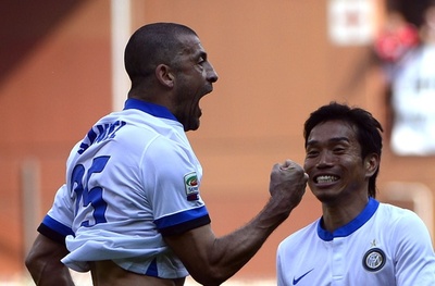 インテルがサンプドリアに大勝、EL出場圏内守る