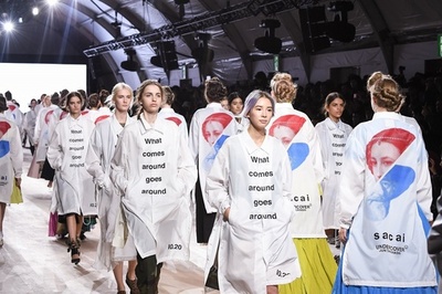 「サカイ」×「アンダーカバー」合同ショー開催