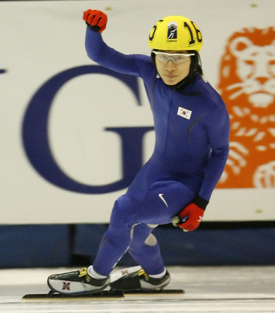 Kwak Yoon-Gy 第5戦男子500メートルを制す